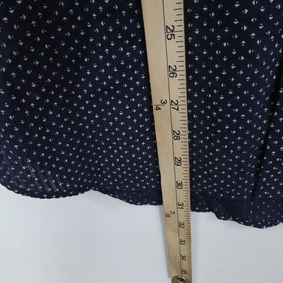 Bonobos Shirt Mens 2XL Navy Blue Stretch Riviera Slim Fit Short Sleeve Button Up - Picture 15 of 16